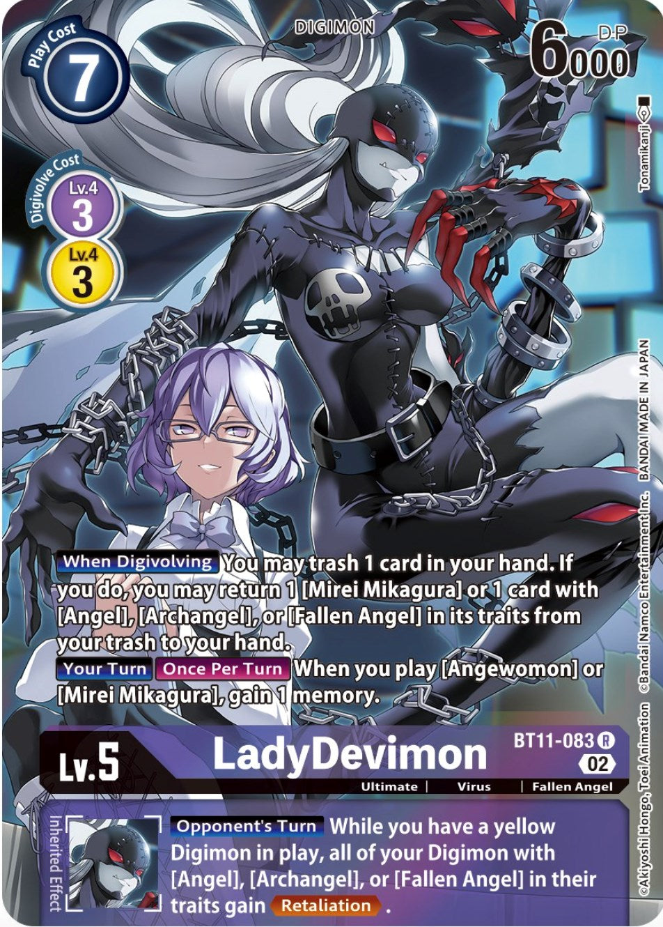 Image of LadyDevimon [BT11-083] (Alternate Art) [Dimensional Phase]