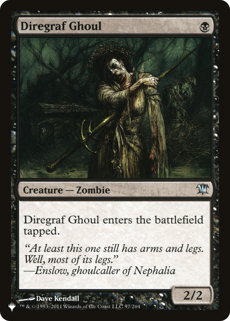Image of Diregraf Ghoul [The List]