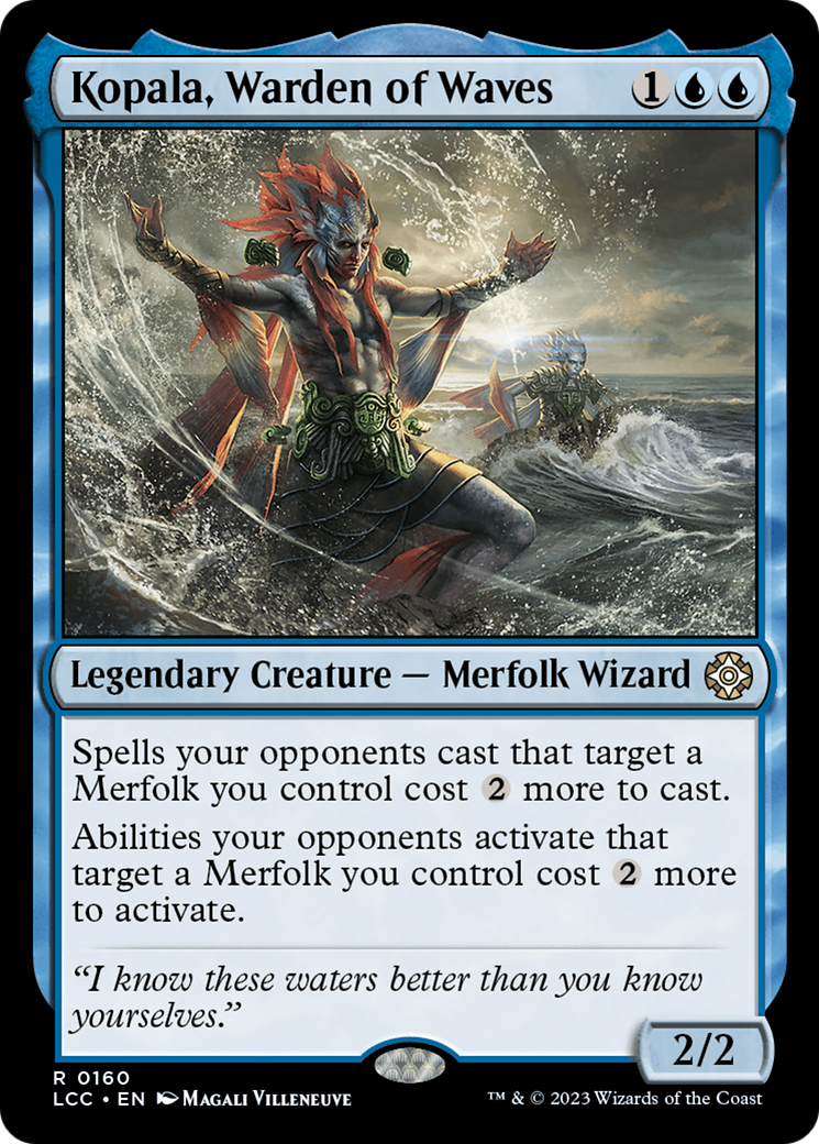 Image of Kopala, Warden of Waves [The Lost Caverns of Ixalan Commander]