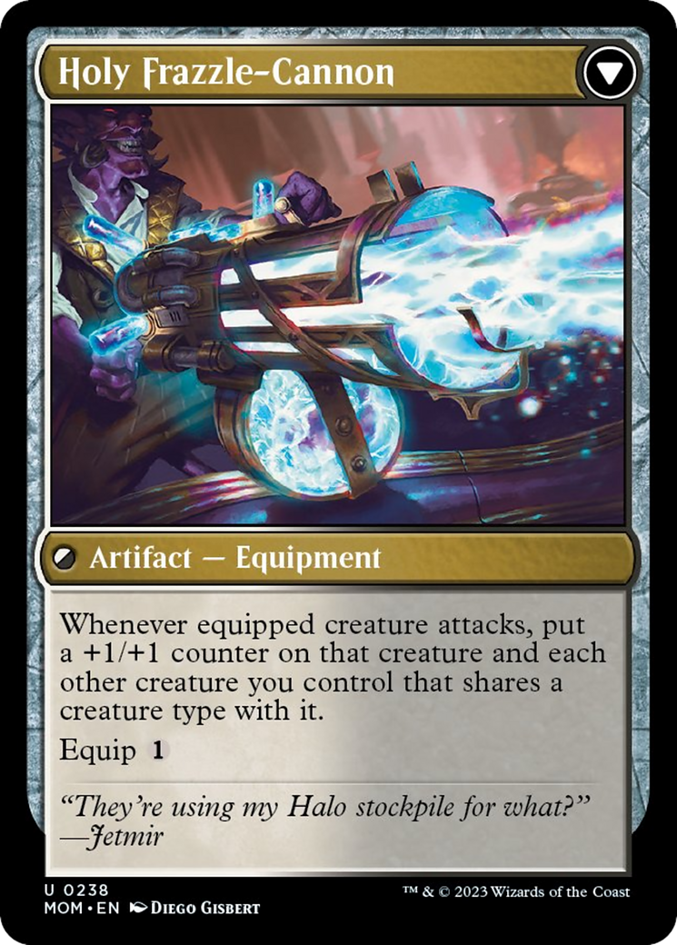 Image of Invasion of New Capenna // Holy Frazzle-Cannon [March of the Machine]