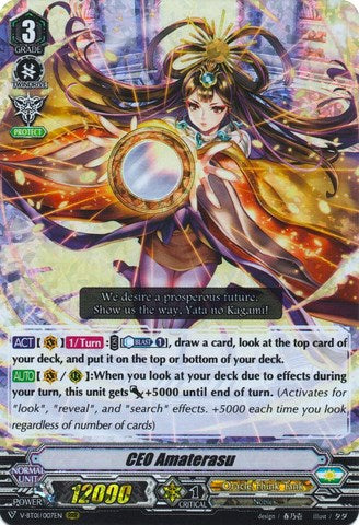 Image of CEO Amaterasu (V-BT01/007EN) [Unite! Team Q4]