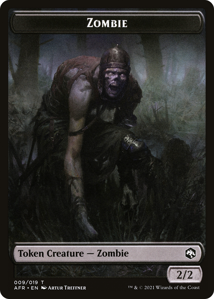 Image of Zombie Token [Dungeons & Dragons: Adventures in the Forgotten Realms Tokens]