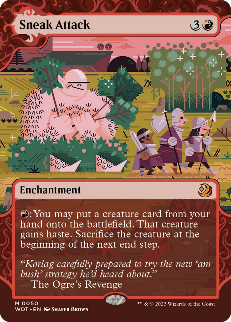 Image of Sneak Attack [Wilds of Eldraine: Enchanting Tales]