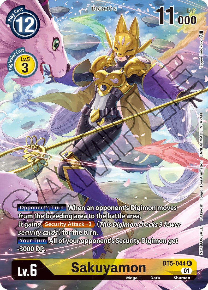 Image of Sakuyamon [BT5-044] (Tamer's Card Set 1) [Battle of Omni Promos]