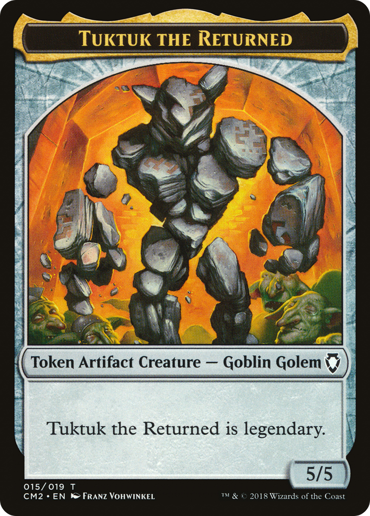 Image of Tuktuk the Returned Token [Commander Anthology Volume II Tokens]