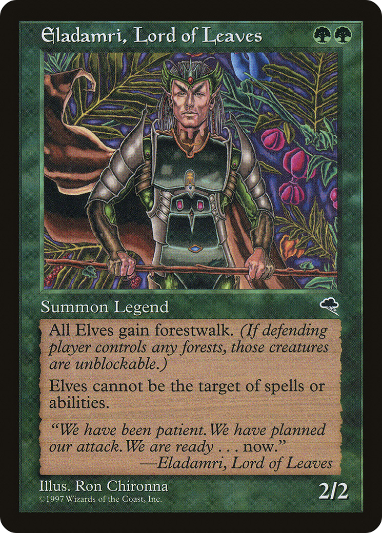 Image of Eladamri, Lord of Leaves [Tempest]