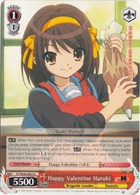Image of Happy Valentine Haruhi (SY/W08-E062 U) [The Melancholy of Haruhi Suzumiya]