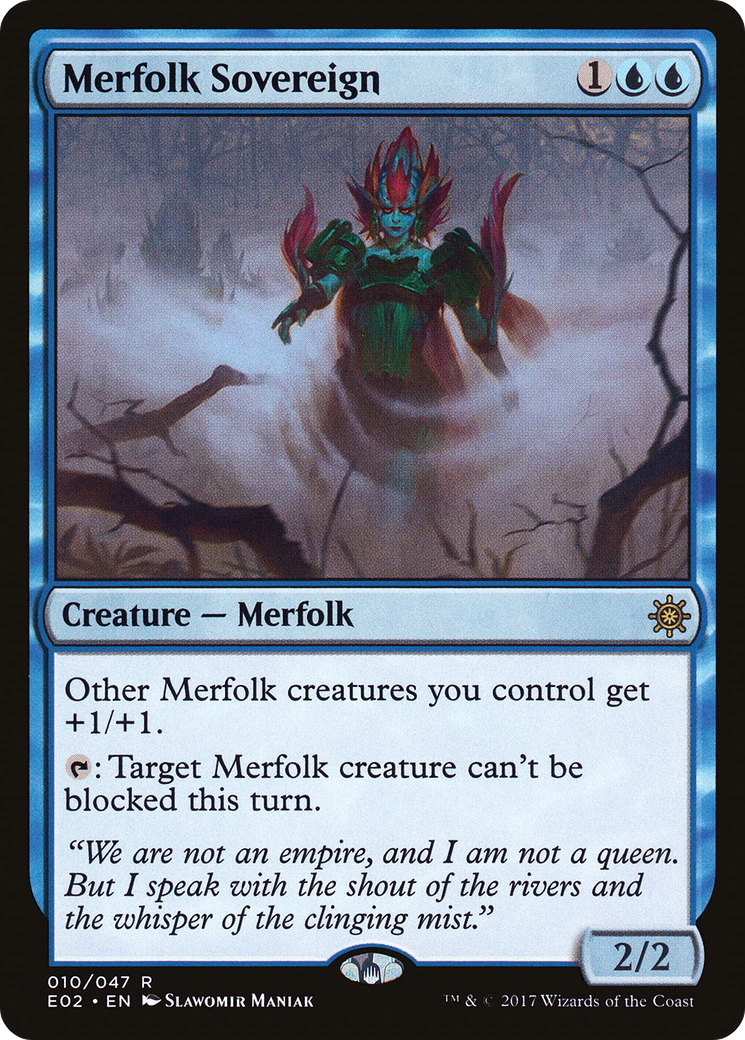 Image of Merfolk Sovereign [Explorers of Ixalan]