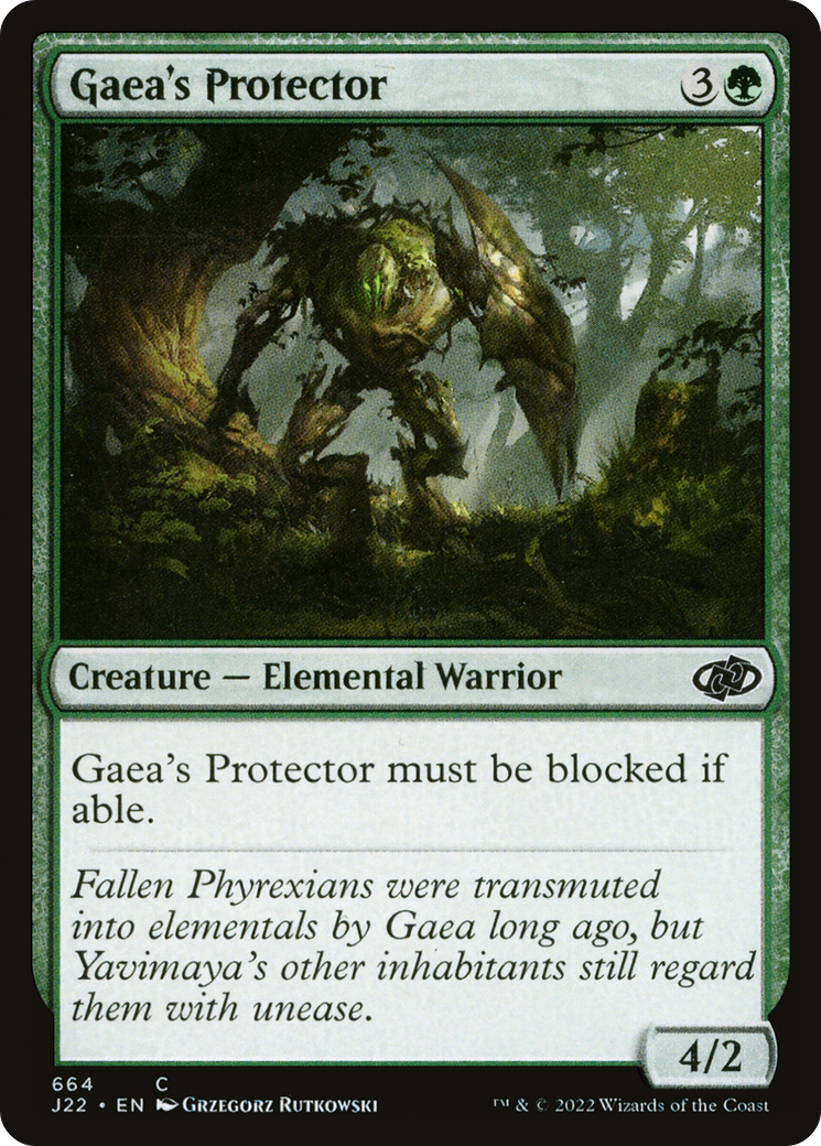 Image of Gaea's Protector [Jumpstart 2022]