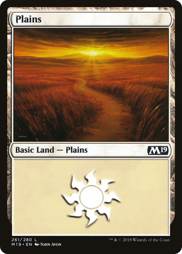 Image of Plains (261) [Core Set 2019]