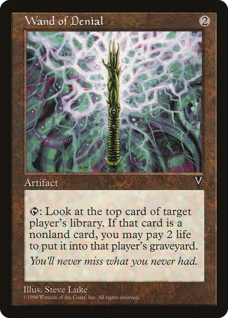 Image of Wand of Denial [Visions]