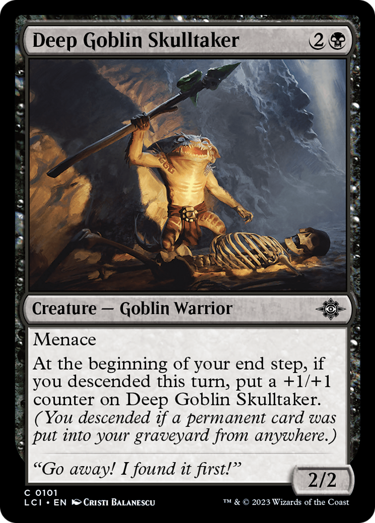 Image of Deep Goblin Skulltaker [The Lost Caverns of Ixalan]