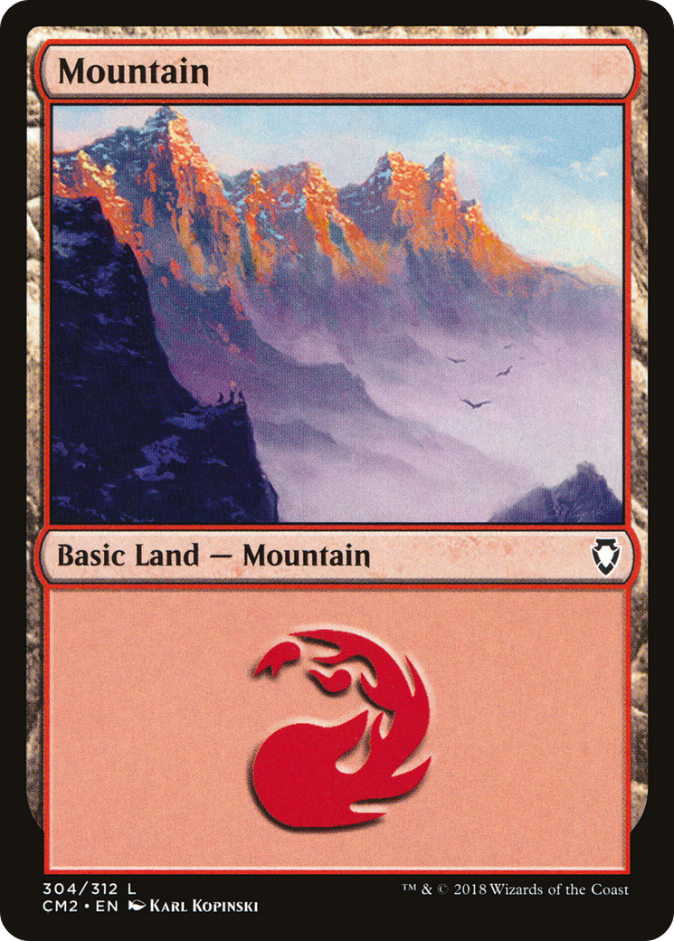 Image of Mountain (304) [Commander Anthology Volume II]