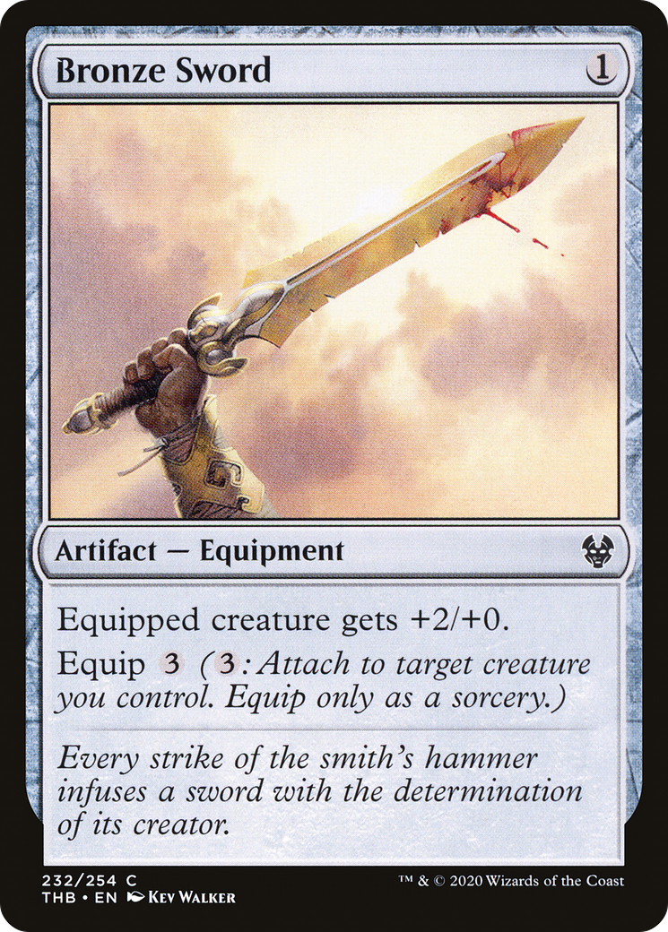 Image of Bronze Sword [Theros Beyond Death]