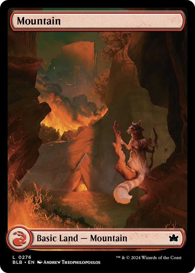 Image of Mountain (0276) [Bloomburrow]