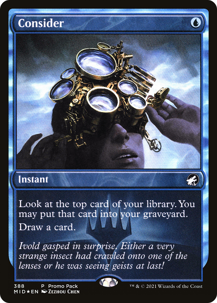 Image of Consider (Promo Pack) [Innistrad: Midnight Hunt Promos]