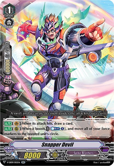 Image of Snapper Devil (V-EB09/015EN) [The Raging Tactics]