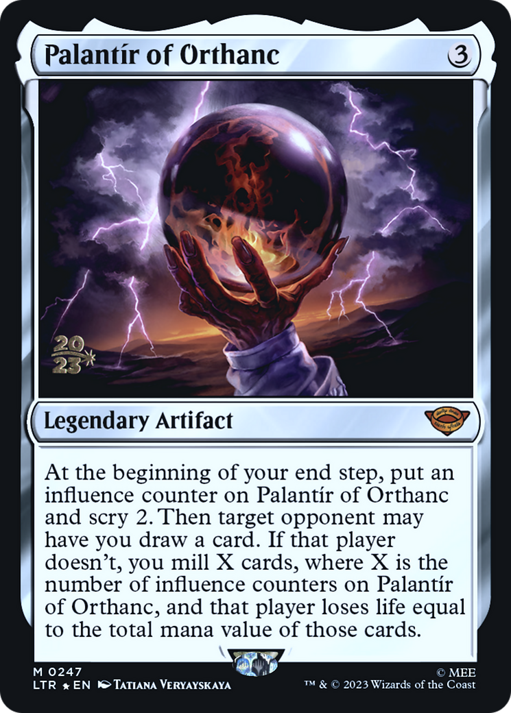 Image of Palantir of Orthanc [The Lord of the Rings: Tales of Middle-Earth Prerelease Promos]