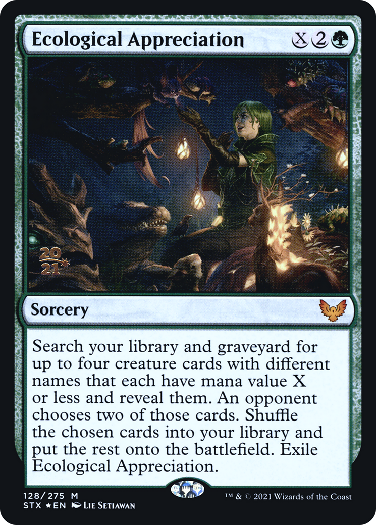 Image of Ecological Appreciation [Strixhaven: School of Mages Prerelease Promos]