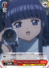 Image of Tomoyo: Carefree Camerawoman (CCS/WX01-067 U) [Cardcaptor Sakura: Clear Card]