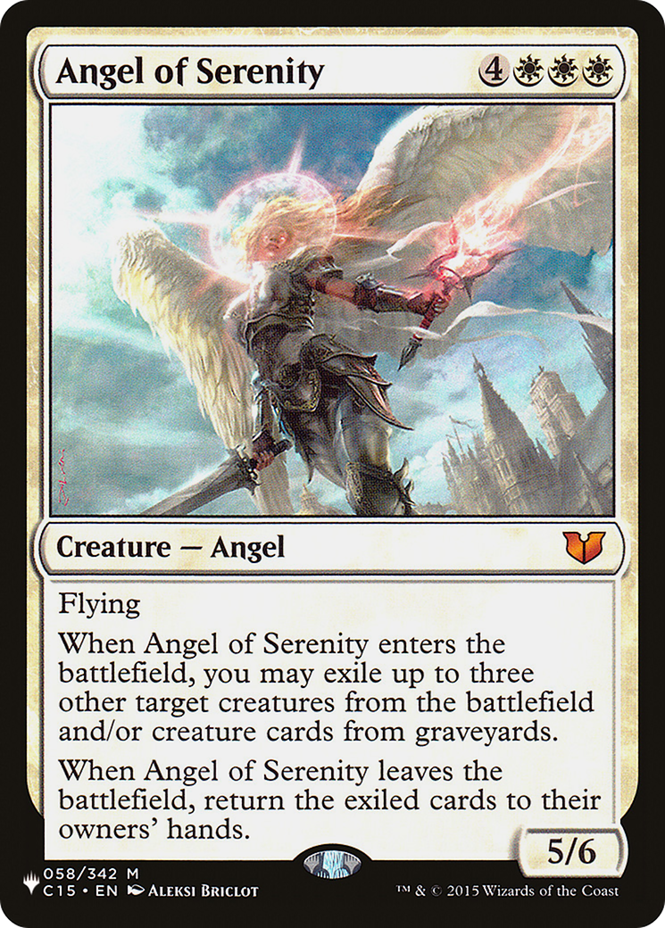 Image of Angel of Serenity [The List]
