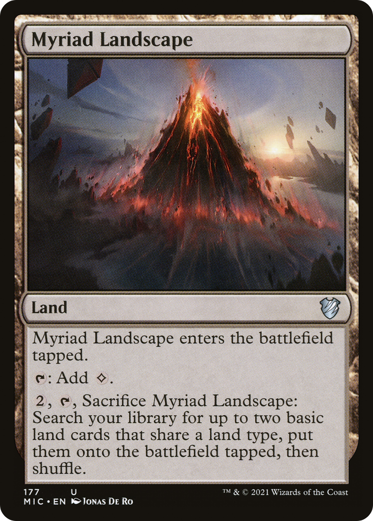 Image of Myriad Landscape [Innistrad: Midnight Hunt Commander]