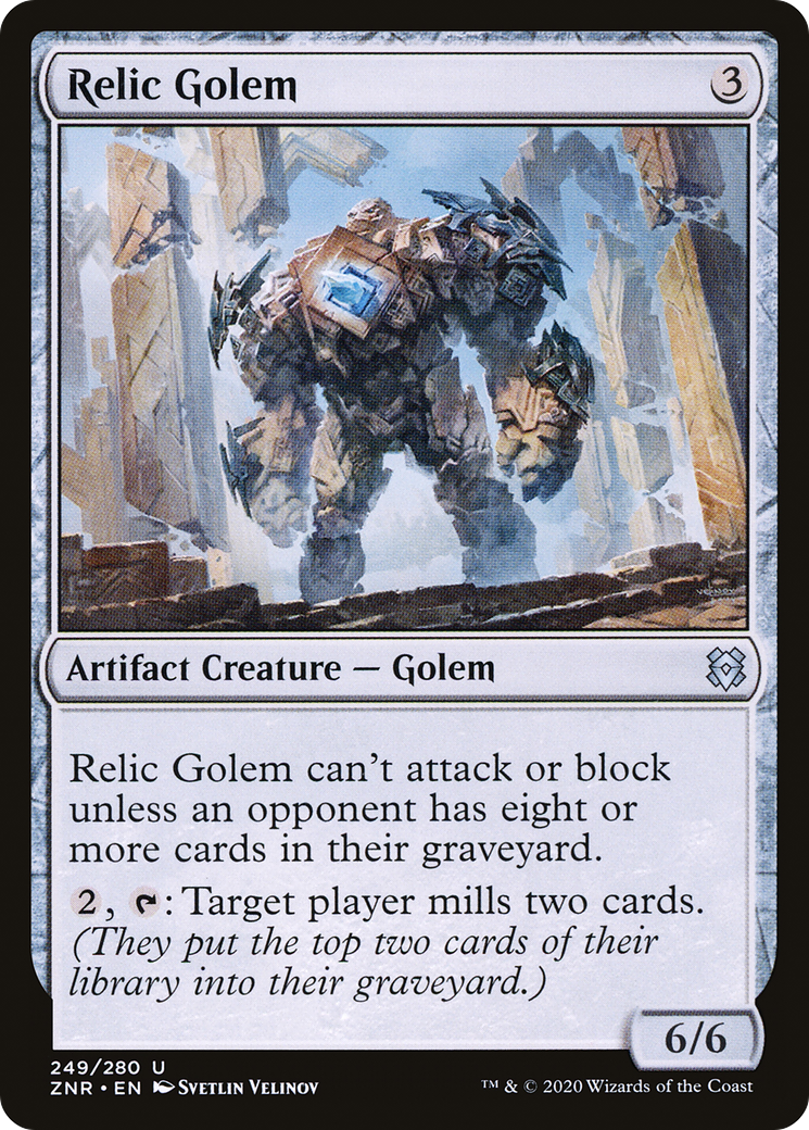 Image of Relic Golem [Zendikar Rising]