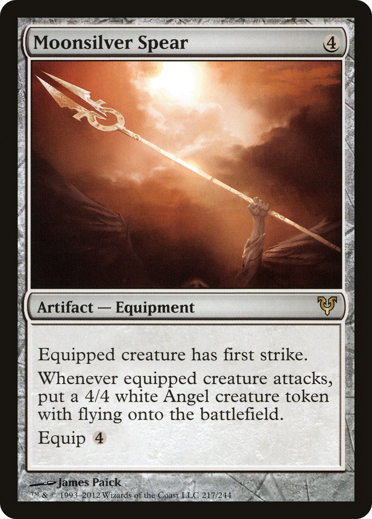 Image of Moonsilver Spear [Avacyn Restored]
