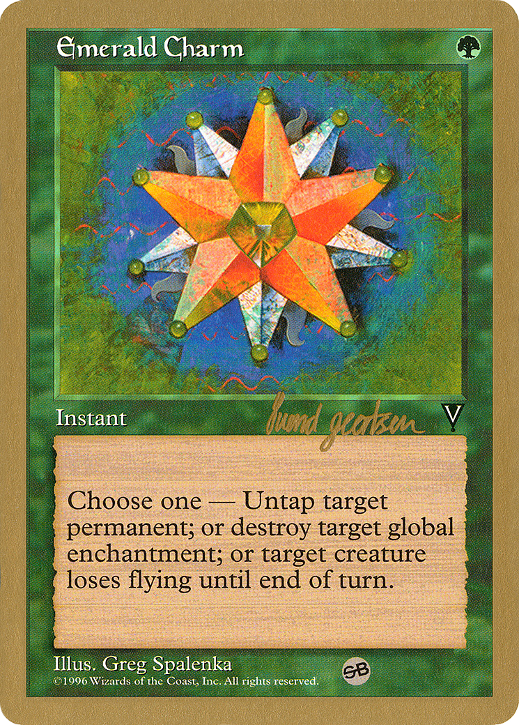 Image of Emerald Charm (Svend Geertsen) (SB) [World Championship Decks 1997]