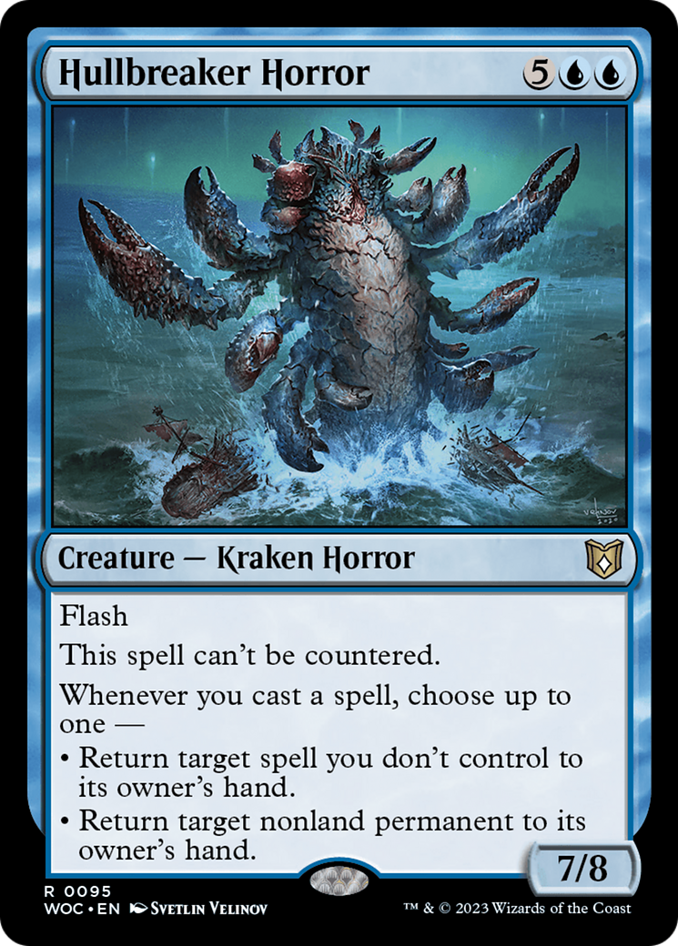 Image of Hullbreaker Horror [Wilds of Eldraine Commander]