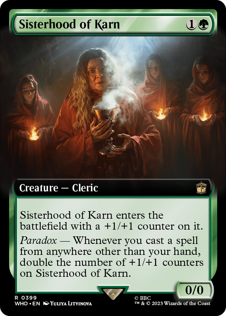 Image of Sisterhood of Karn (Extended Art) [Doctor Who]