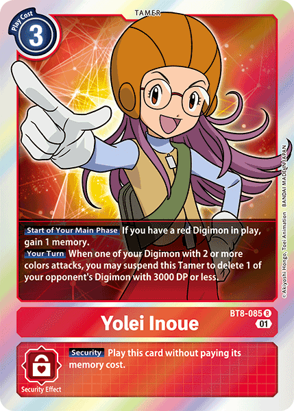 Image of Yolei Inoue [BT8-085] [New Awakening]