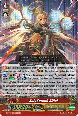 Holy Seraph, Altiel (G-BT09/003EN) [Divine Dragon Caper]