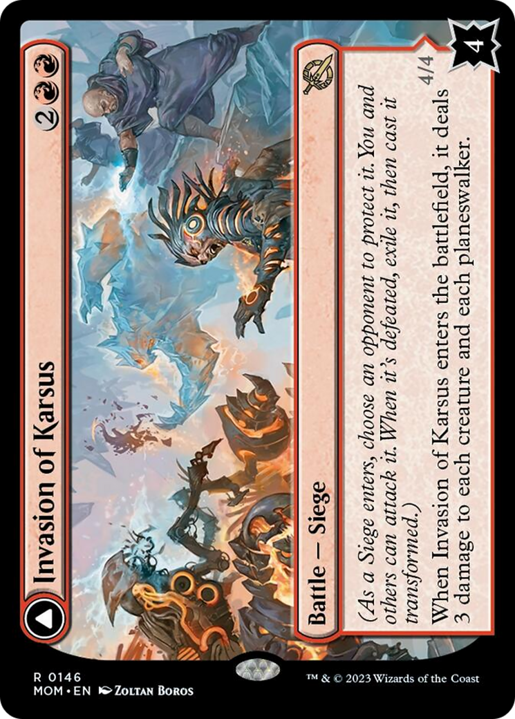 Image of Invasion of Karsus // Refraction Elemental [March of the Machine]