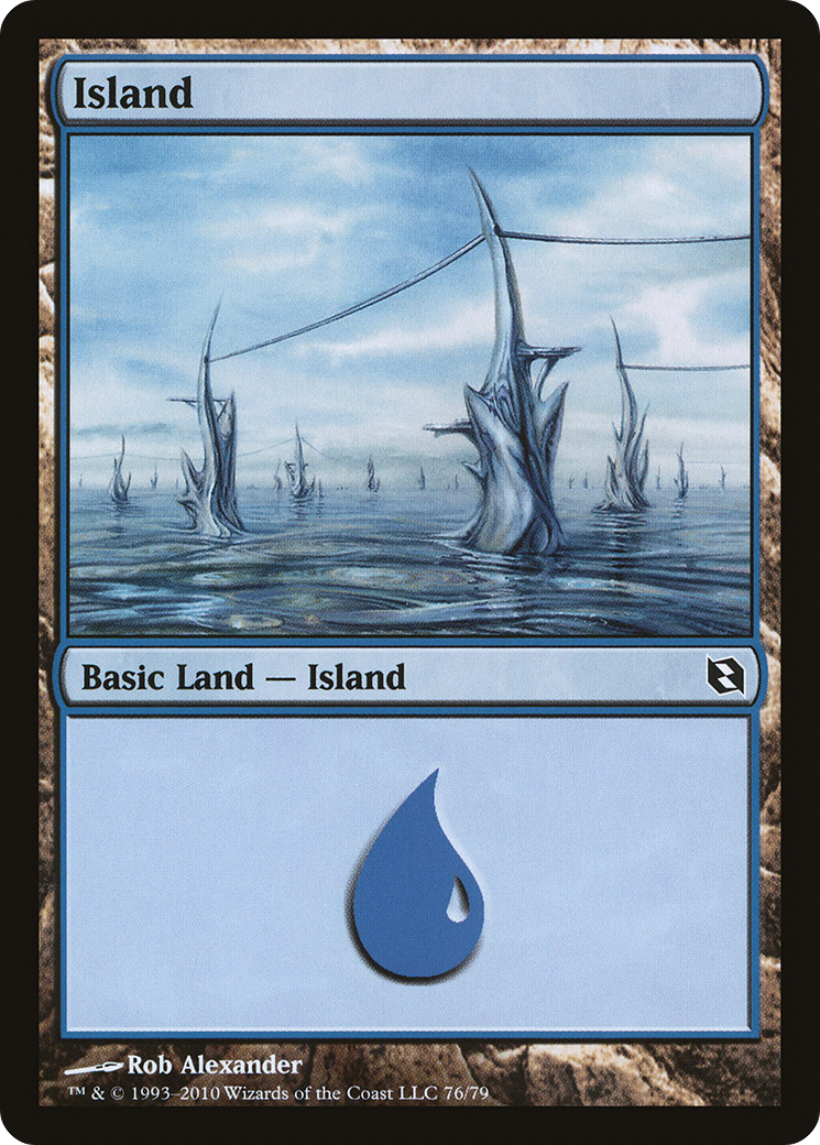 Image of Island (76) [Duel Decks: Elspeth vs. Tezzeret]