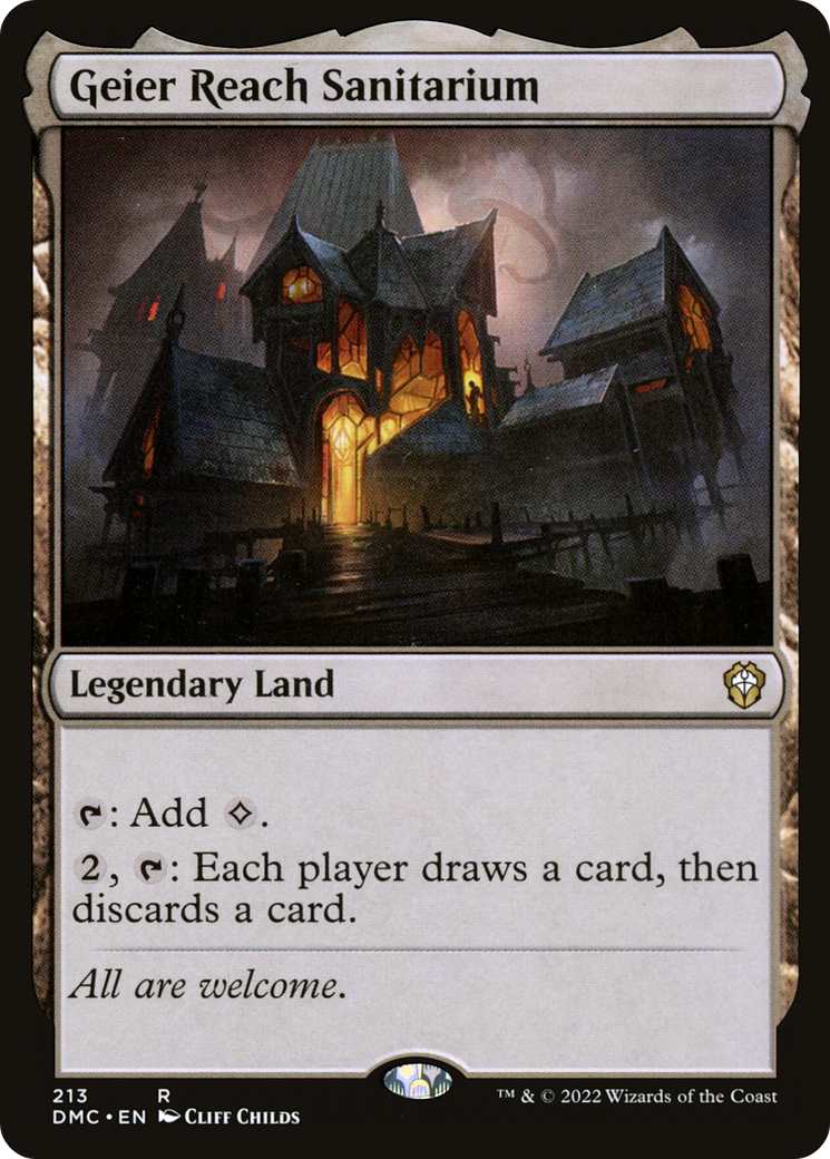 Image of Geier Reach Sanitarium [Dominaria United Commander]