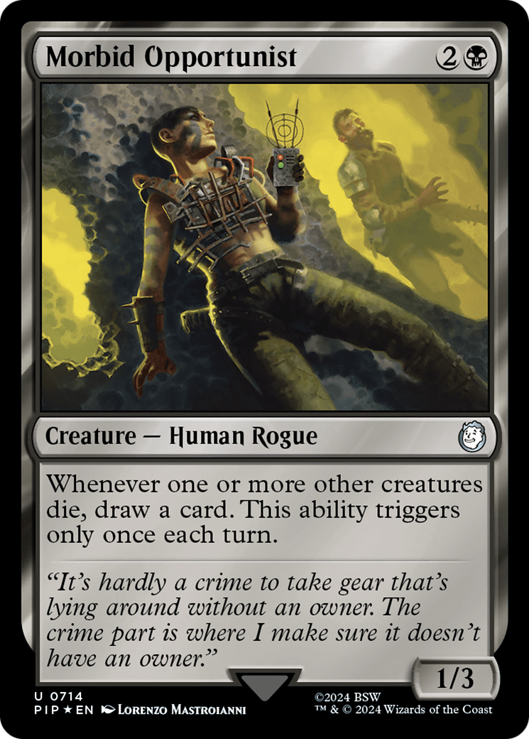 Image of Morbid Opportunist (Surge Foil) [Fallout]