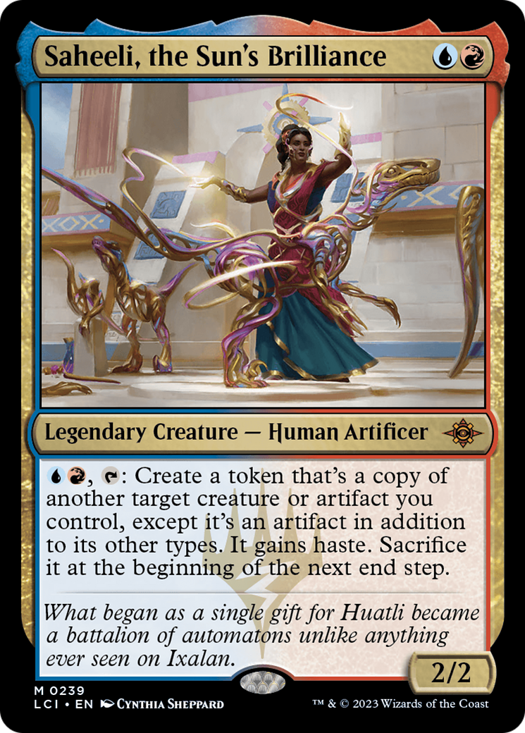 Image of Saheeli, the Sun's Brilliance [The Lost Caverns of Ixalan]