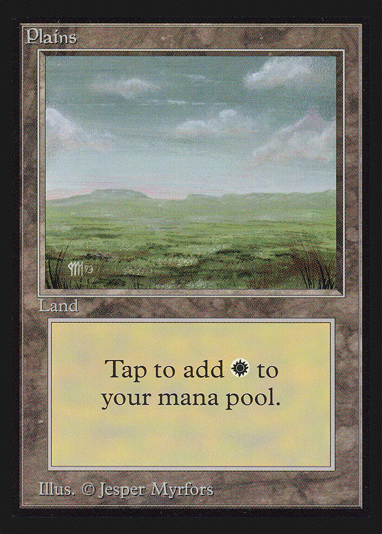 Image of Plains (Signature on Left) [International Collectors' Edition]