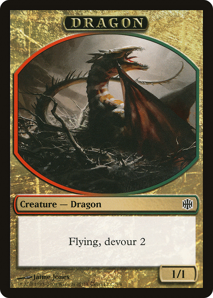 Image of Dragon Token [Alara Reborn Tokens]