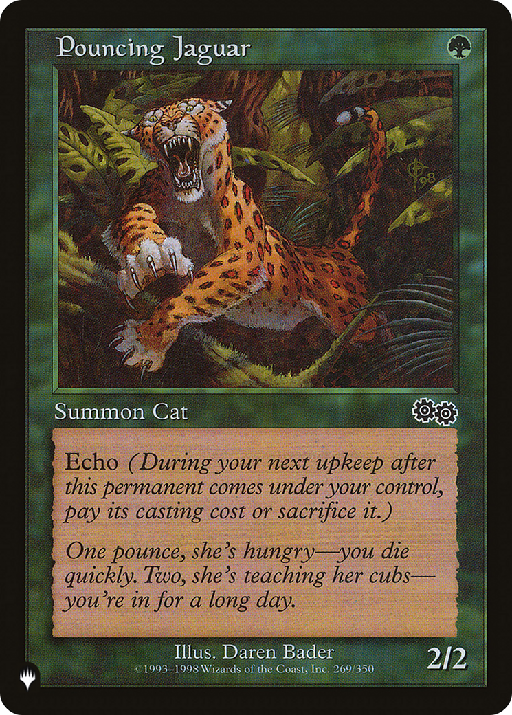 Image of Pouncing Jaguar [The List]