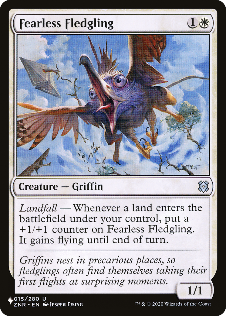 Image of Fearless Fledgling [The List]