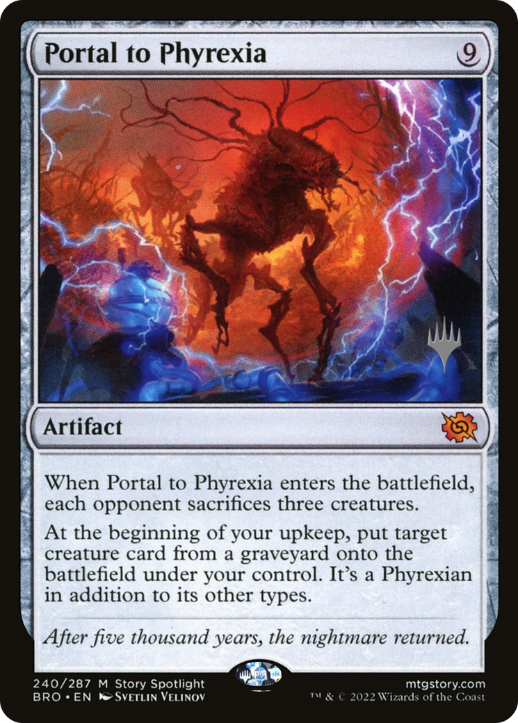 Image of Portal to Phyrexia (Promo Pack) [The Brothers' War Promos]
