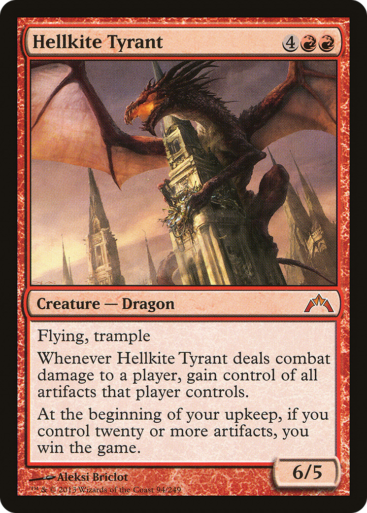 Image of Hellkite Tyrant [Gatecrash]