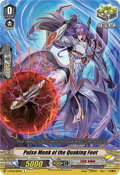 Image of Pulse Monk of the Quaking Foot (V-BT08/087EN C) [Silverdust Blaze]