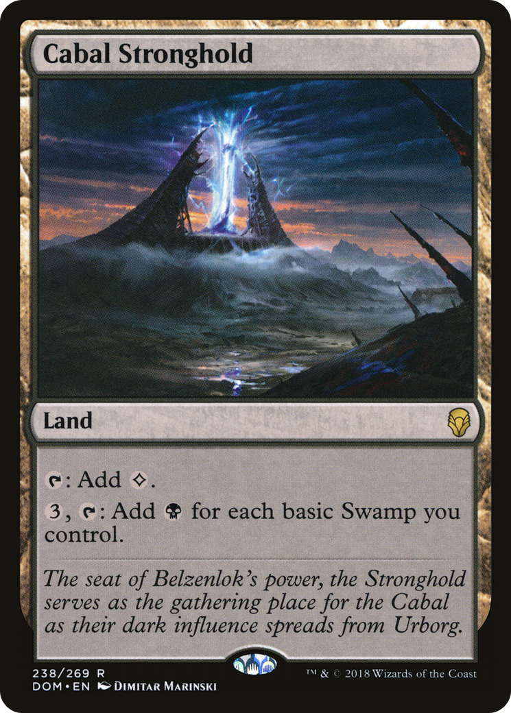 Image of Cabal Stronghold [Dominaria]