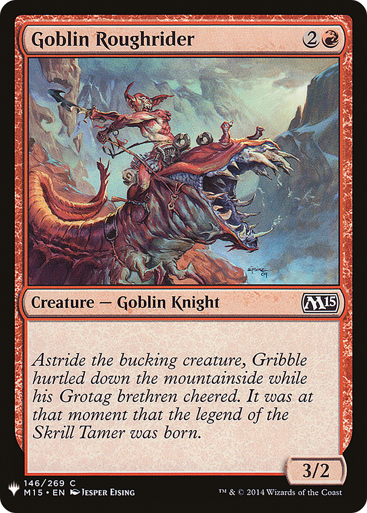 Image of Goblin Roughrider [Mystery Booster]