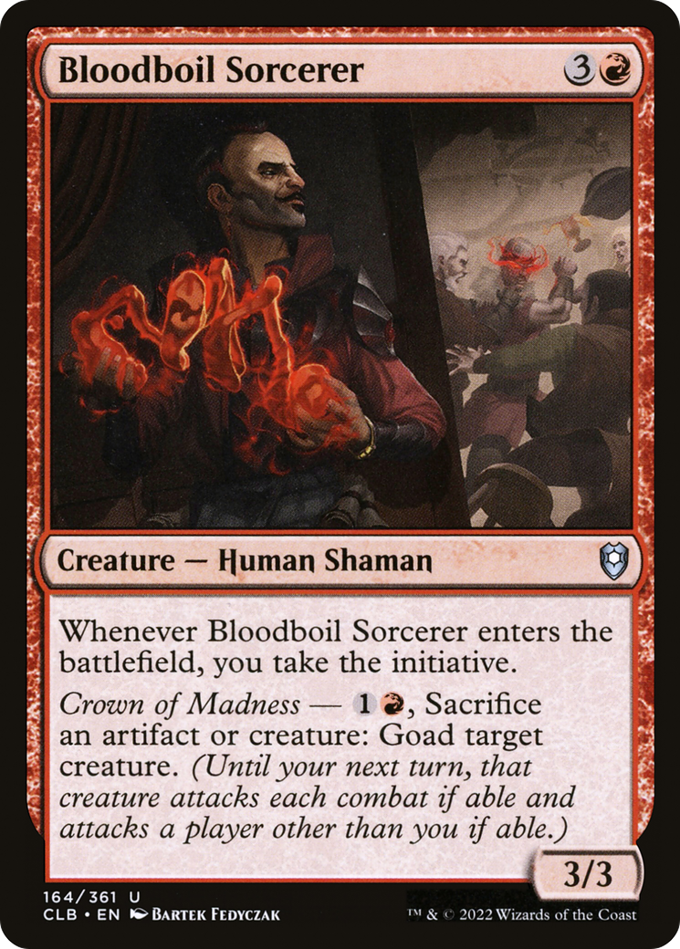 Image of Bloodboil Sorcerer [Commander Legends: Battle for Baldur's Gate]
