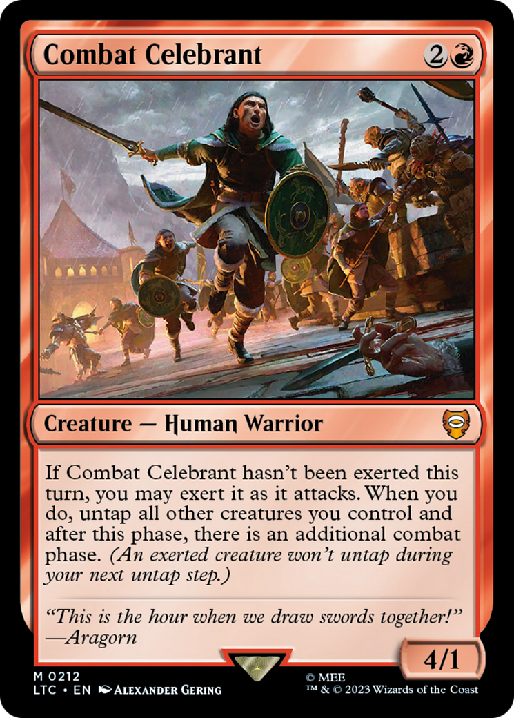 Image of Combat Celebrant [The Lord of the Rings: Tales of Middle-Earth Commander]