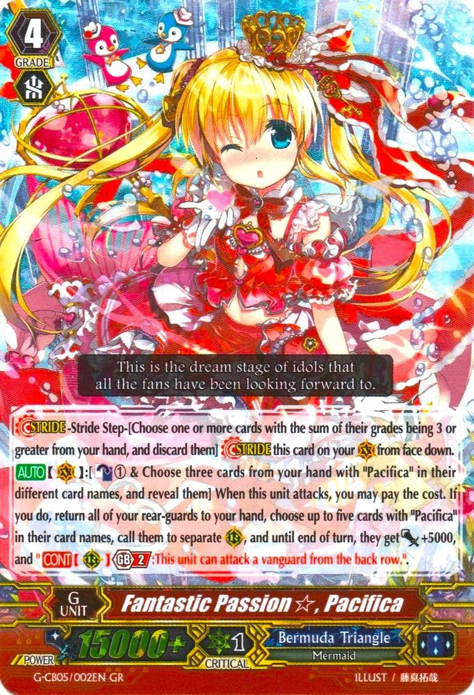 Image of Fantastic Passion, Pacifica (G-CB05/002EN) [Prismatic Divas]